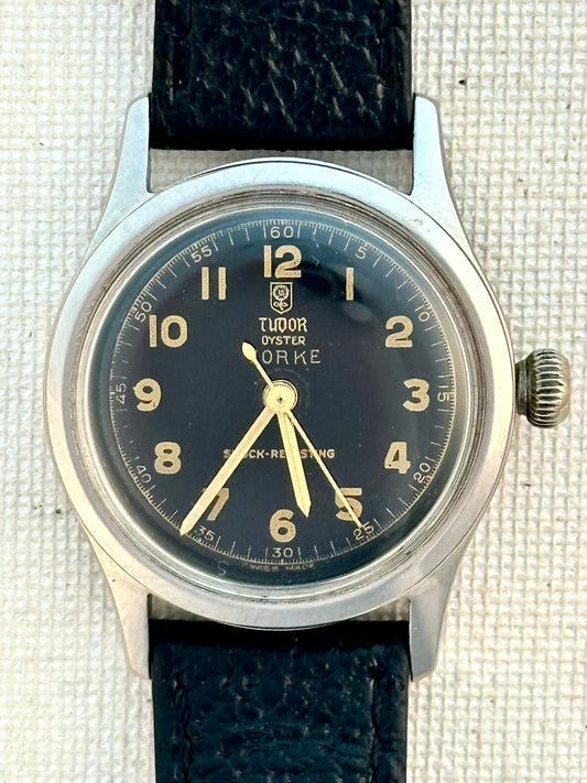 Tudor Oyster Yorke Black Dial Vintage