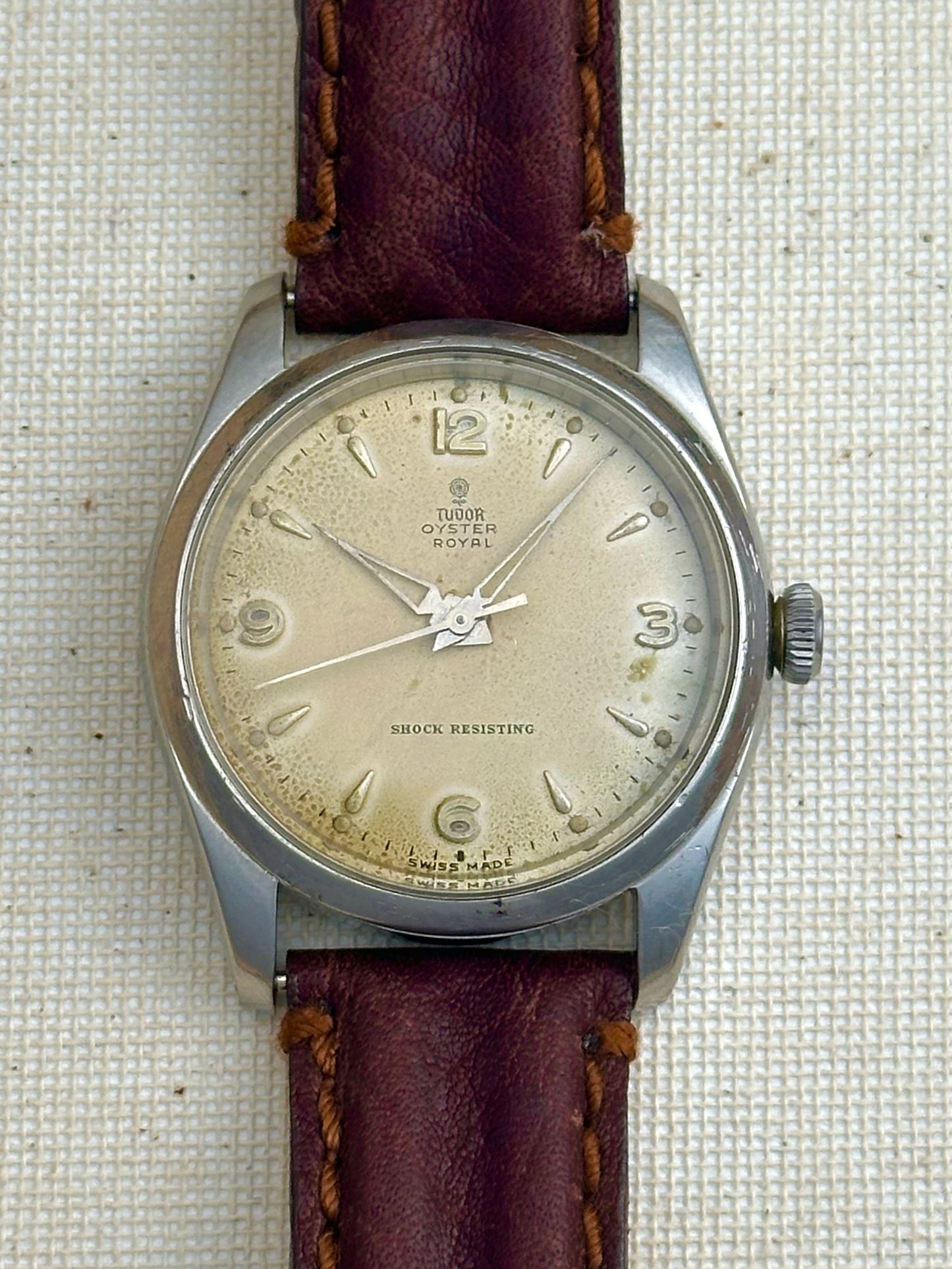 Tudor Small Rose Oyster Royal Vintage