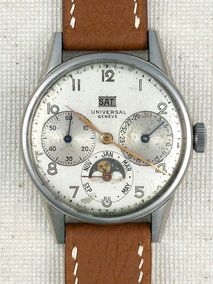 Universal Geneve Triple Calendar Moonphase