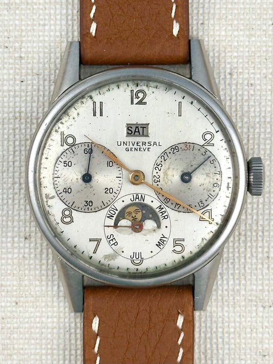 Universal Geneve Triple Calendar Moonphase