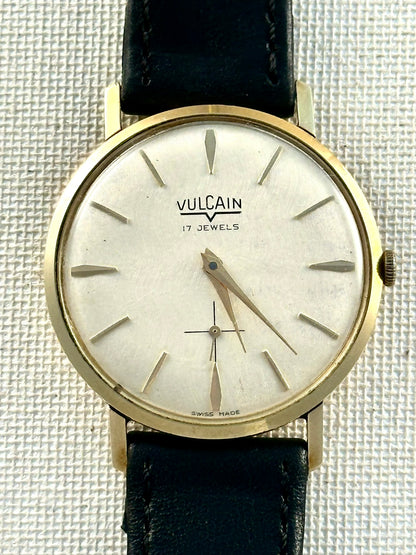 Vulcain 14k Gold Small Seconds Calatrava
