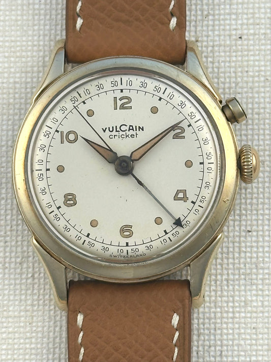 Vulcain Cricket Alarm 1940s Vintage