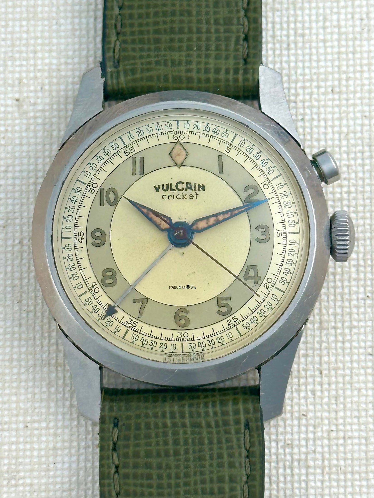 Vulcain Fab Suisse Dial Cricket Vintage