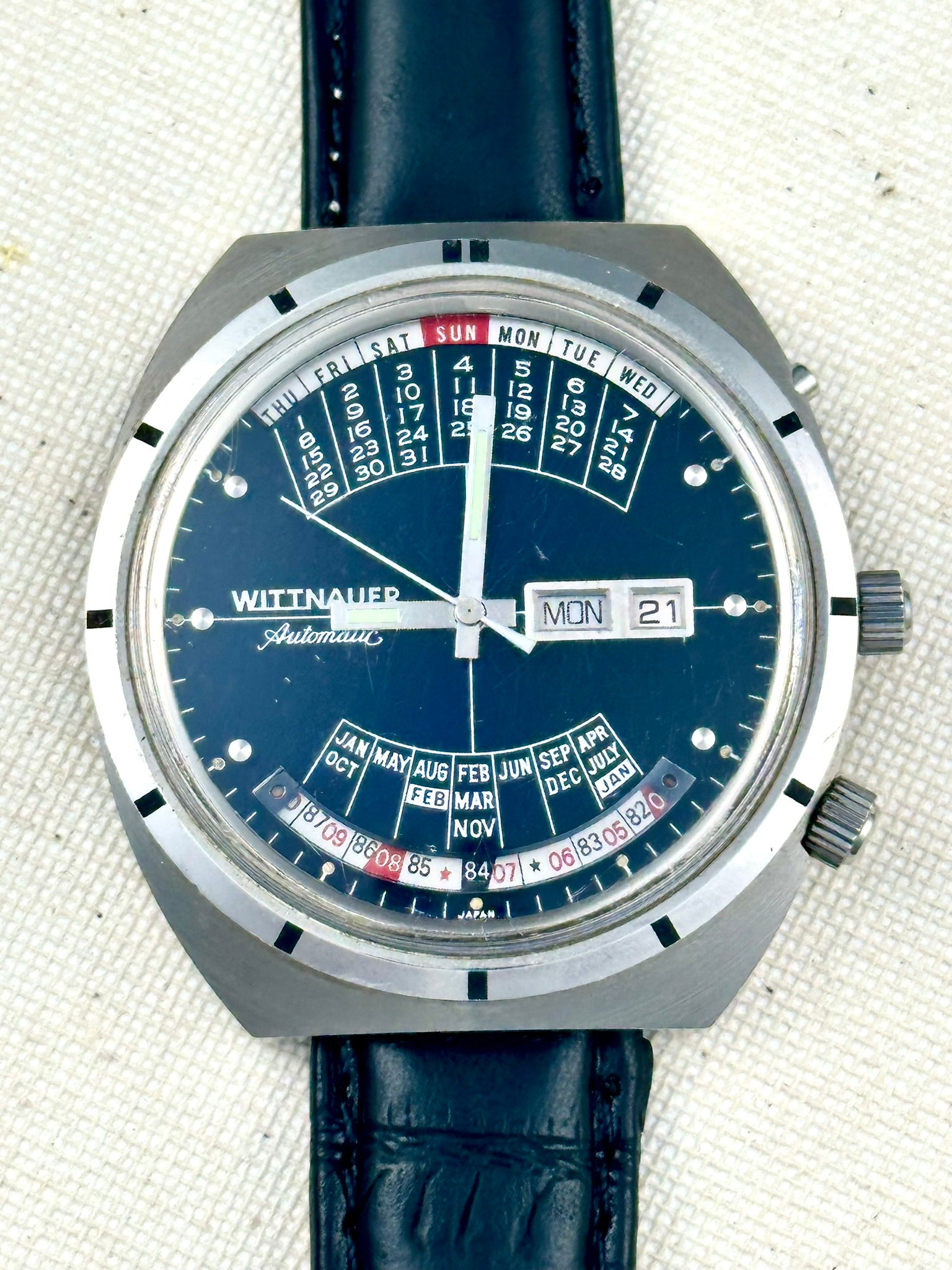 超美品　デッドストック　ウィットナー2000 パーペチュアルカレンダー　未使用 超美品 デッドストック ウィットナー2000 パーペチュアル