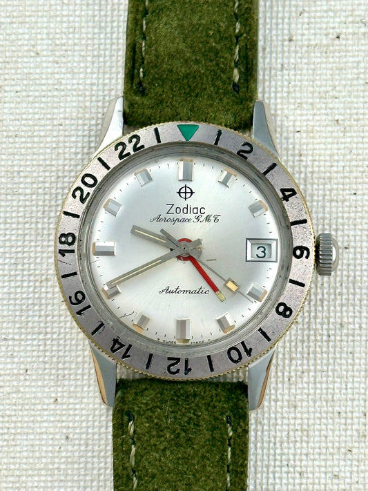 Zodiac Aerospace GMT Date Vintage