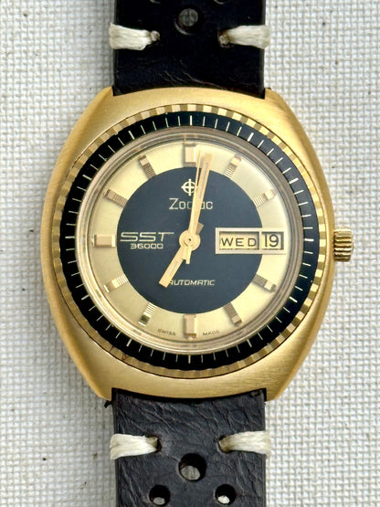 Zodiac Golden Day Date Vintage