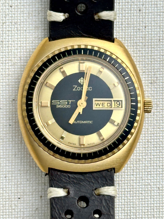 Zodiac Golden Day Date Vintage