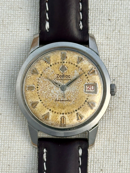 Zodiac Hermetic Date Vintage