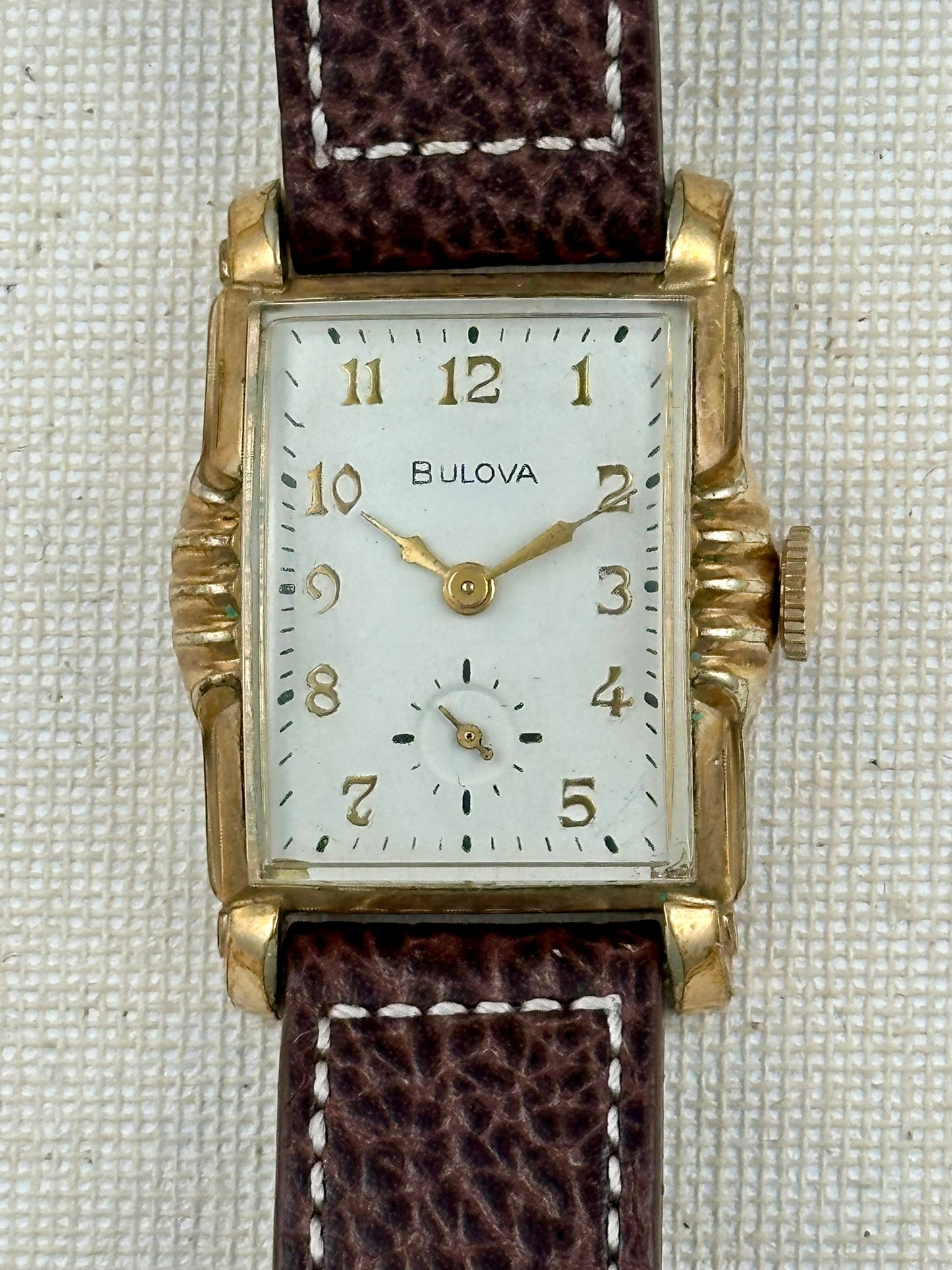 Bulova Art Deco Case Small seconds vintage