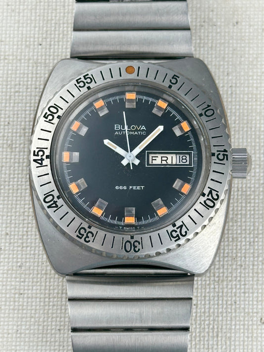 Bulova Sexy Snorkel Devil Diver Vintage
