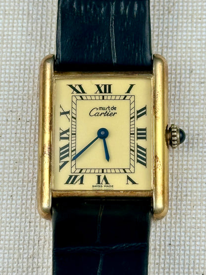 Cartier must de Cartier Tank Vintage