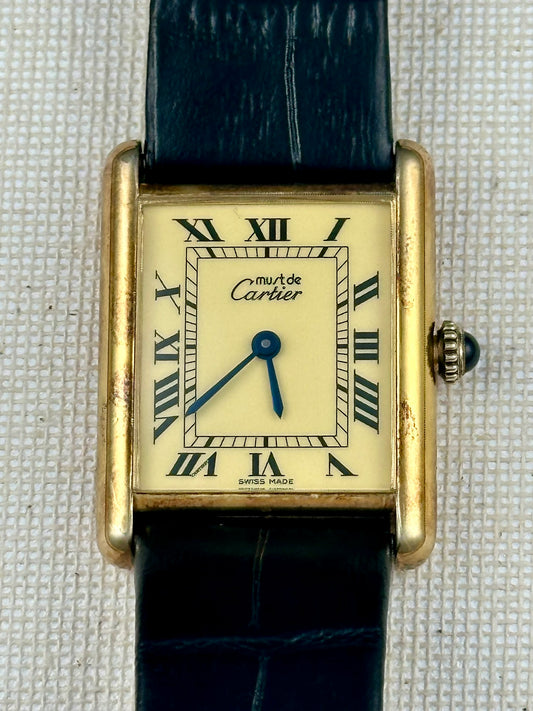 Cartier must de Cartier Tank Vintage