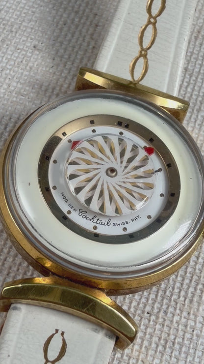 Ernest Borel Ladies Kaleidoscope Cocktail Vintage