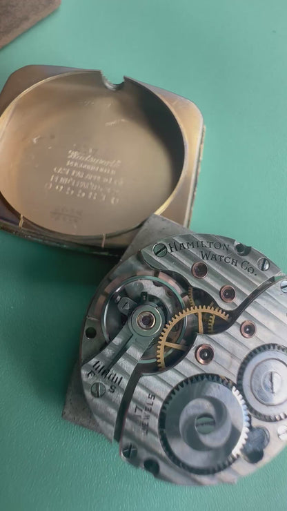 Hamilton Black Dial Stunner Vintage