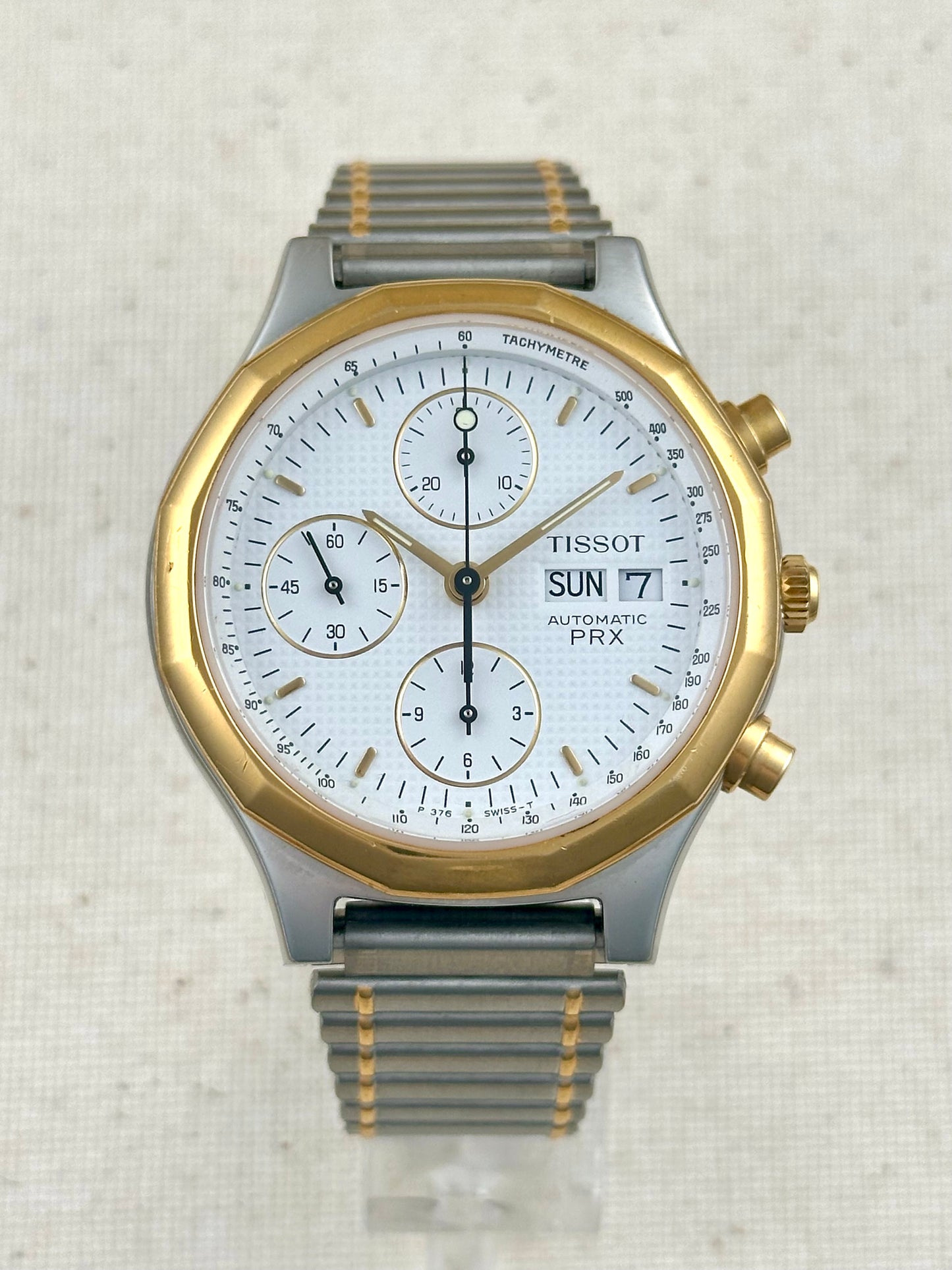 Tissot PRX Waffle Dial Neo-Vintage Stunner